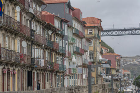 Portugal Porto,  Harbor River Douro
