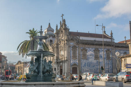 Portugal, Porto, Blue Tile, Cathedral 
