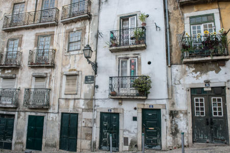 Lisbon, Moorish  streets, Alfama