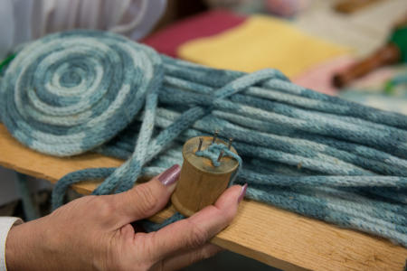 Crafts, Twisted wool, 
Dutchess County Fair
