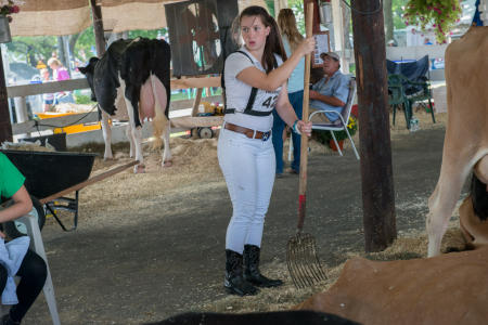 Girl in stables
Dutchess County Fair