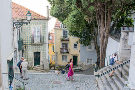 Porto old town street