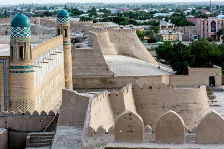 Old wall in Khiva