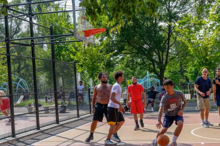 Basketball, Playground, Ft. Tryon Park