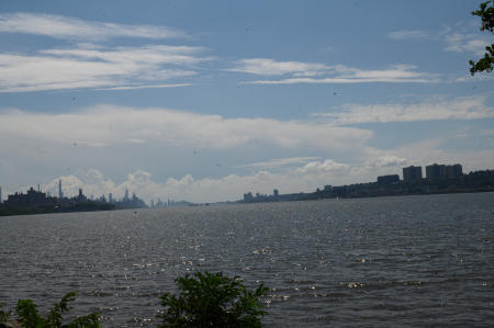 Hudson River south to Atlantic form George Washington Bridge