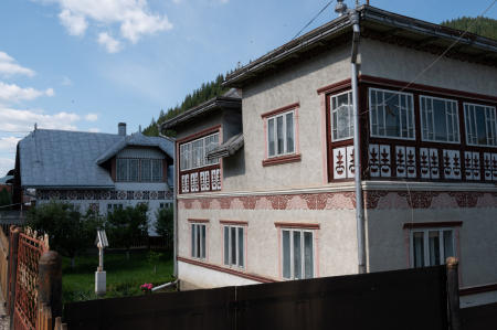 Bucovina, Ciocanesti Village, house, Romania