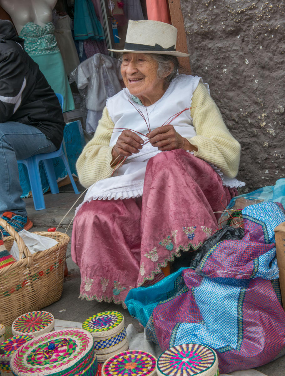 Cuenca.  Ecuador Crafts market