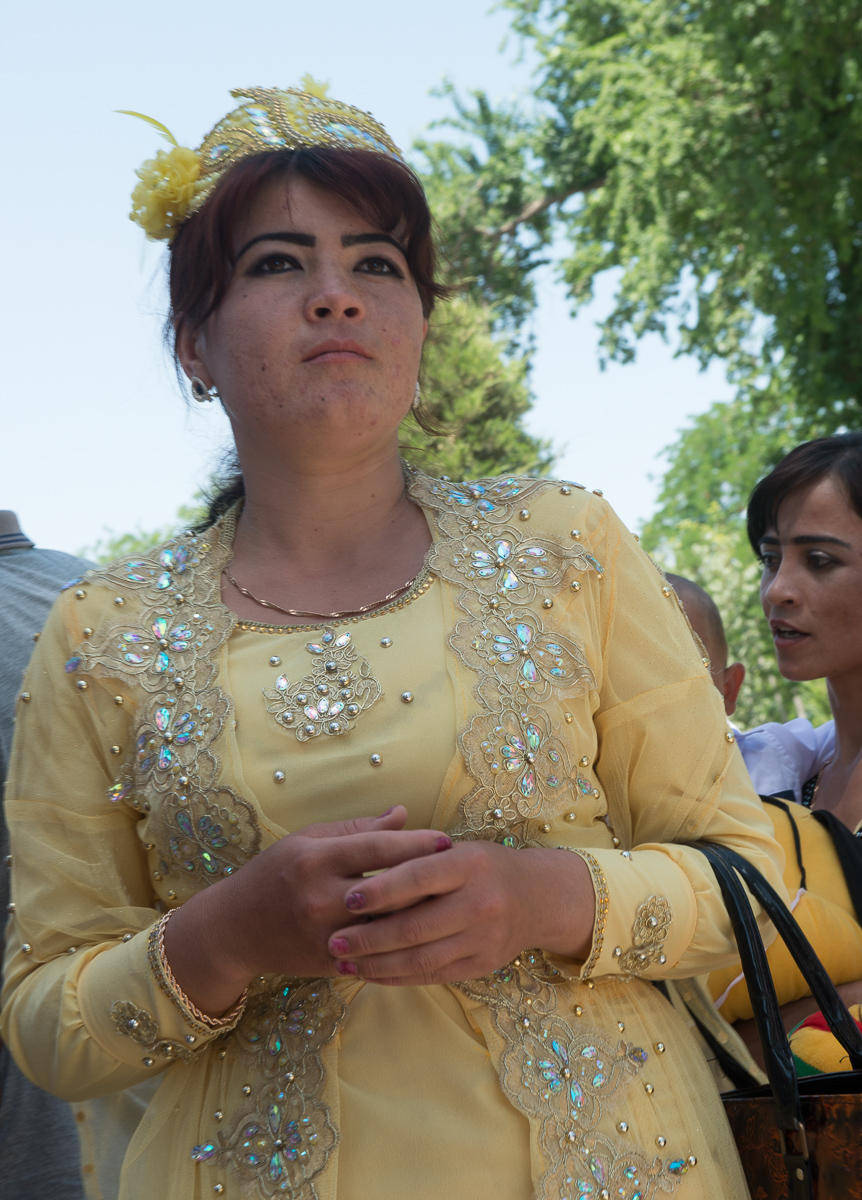 New Bride. Behara, Uzbekistan