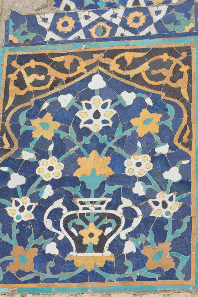 detail of mosaics