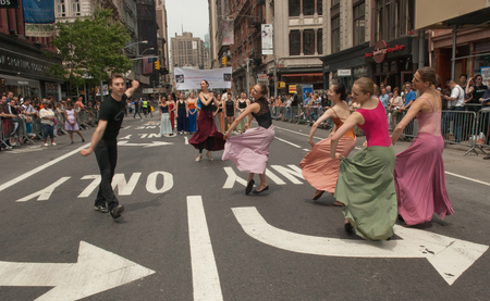 Modern Dance on Broadway
New York City