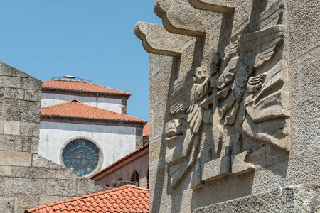 Archiectural details in Santiago de Compostela 