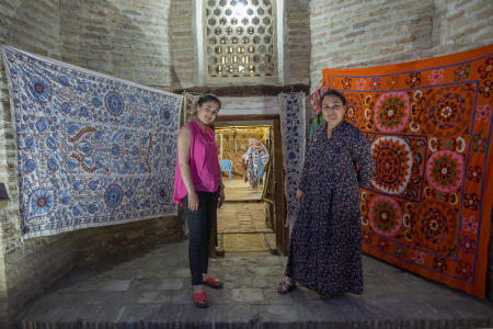 embroidery
Bukhara, Uzbekistan