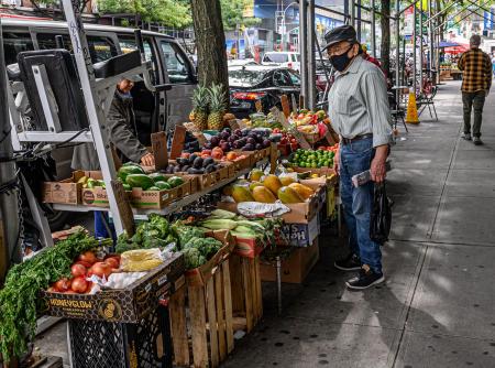 Street food Vendor, Hamilton Heights, Broadway