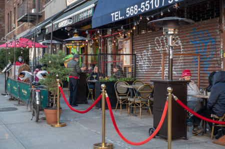 Sidewalk Cafe. Hudson Heights, Ft. Washington/187th St.
 
