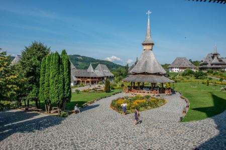 Barsana Monestary, Maramures, Romania
