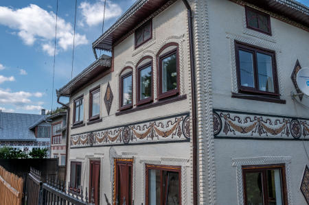 Bucovina, Ciocanesti Village, house, Romania
